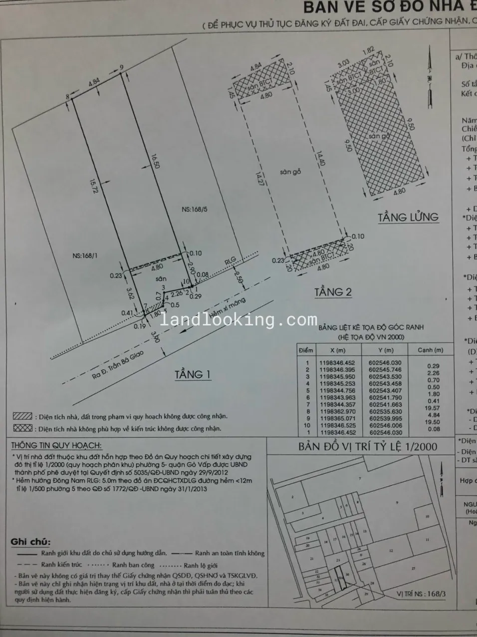 168/3 - Trần Bá Giao, Phường 05, Quận Gò Vấp - ảnh 1